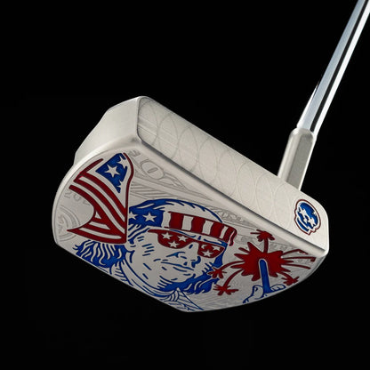 Limited Swag Golf - Patriotic Ben The Boss Mallet Putter *different headcover*