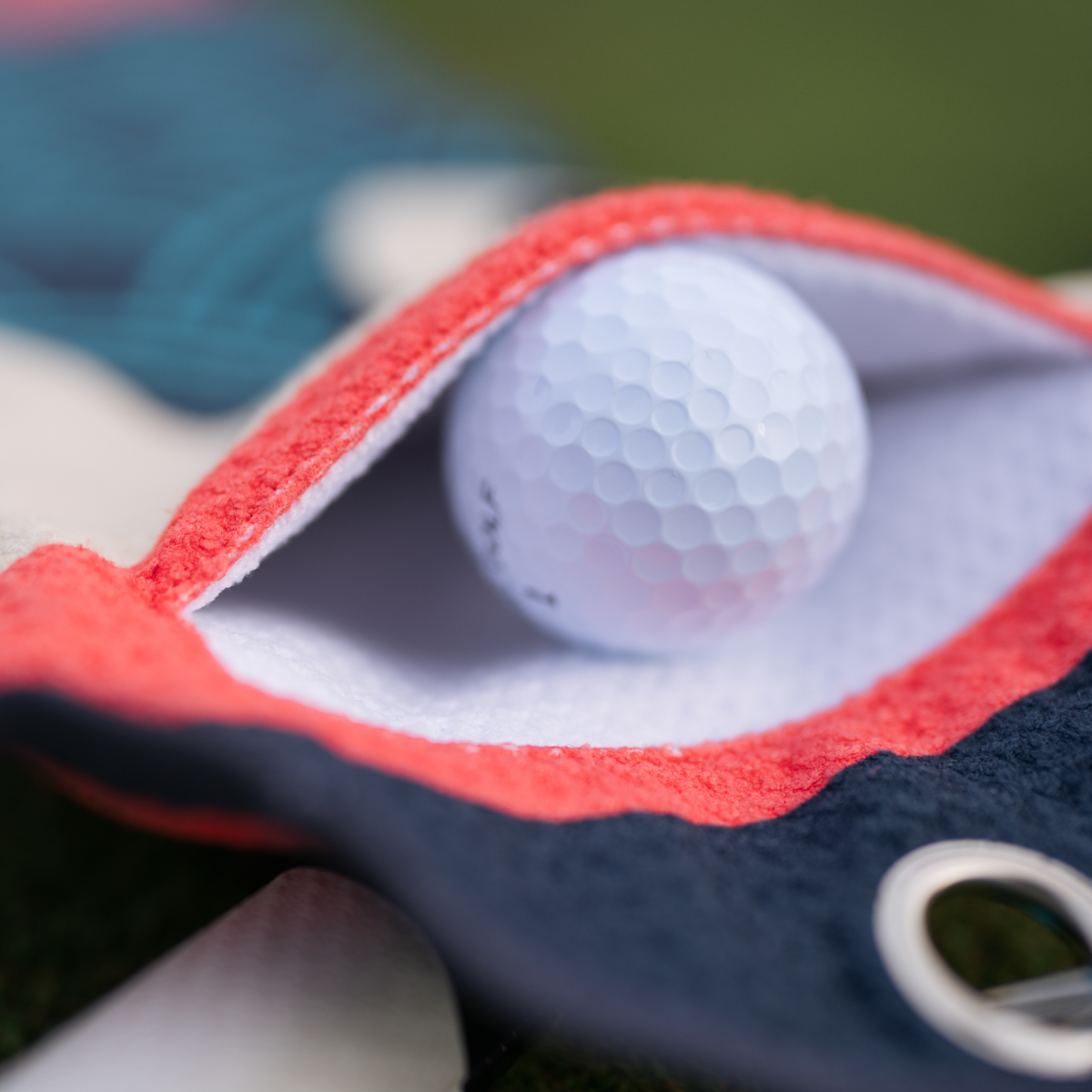 Koi Utility Towel (Blue) - The Golf Guys Online