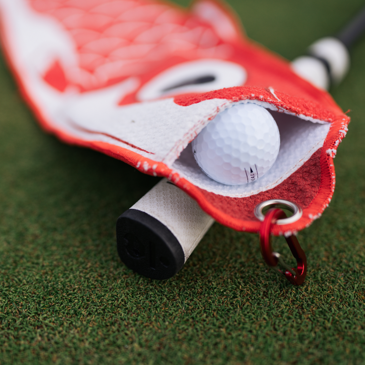 Koi Utility Towel (Red) - The Golf Guys Online