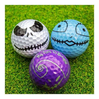 New Novelty Christmas Nightmare Mix Pack Golf Balls