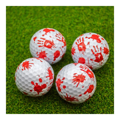 New Novelty Halloween Blood Splatter Golf Balls