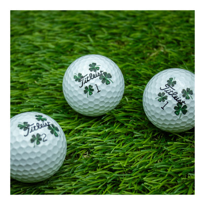 Refurbished Titleist Pro V1 Clover Golf Balls