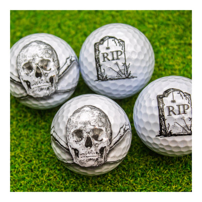 New Novelty Skulls RIP Golf Balls