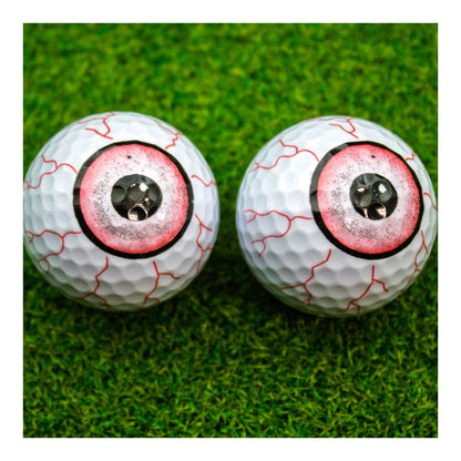 New Novelty Red Blood Shot Eyeballs Golf Balls