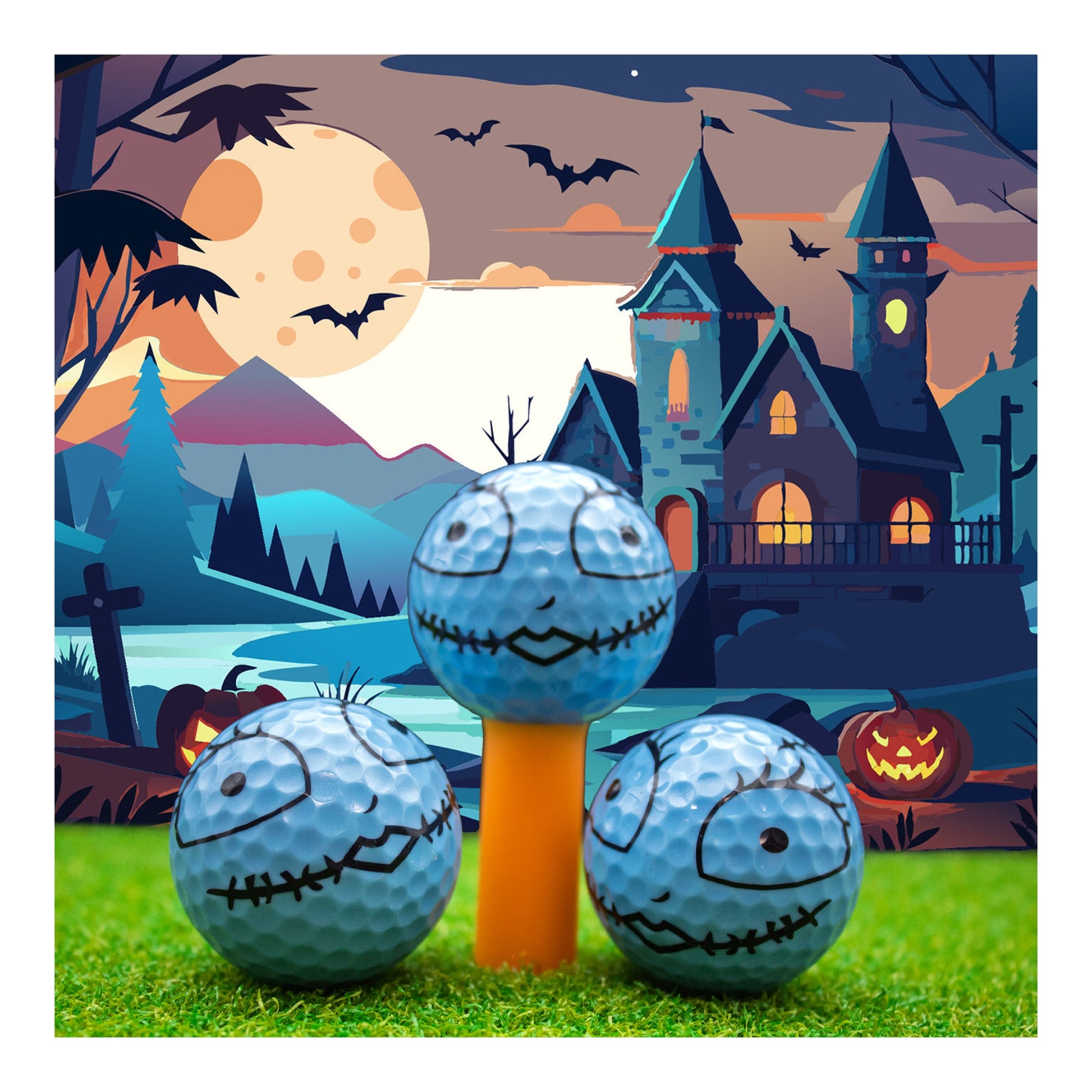 New Novelty Scalley Golf Balls