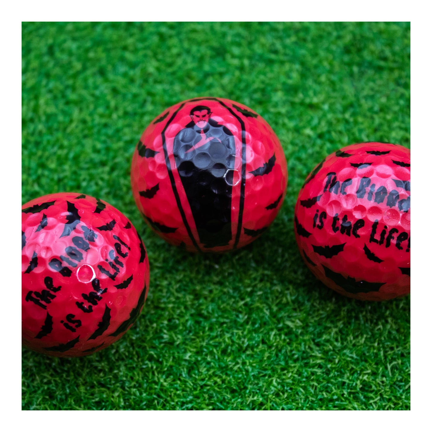 New Novelty Dracula Golf Balls
