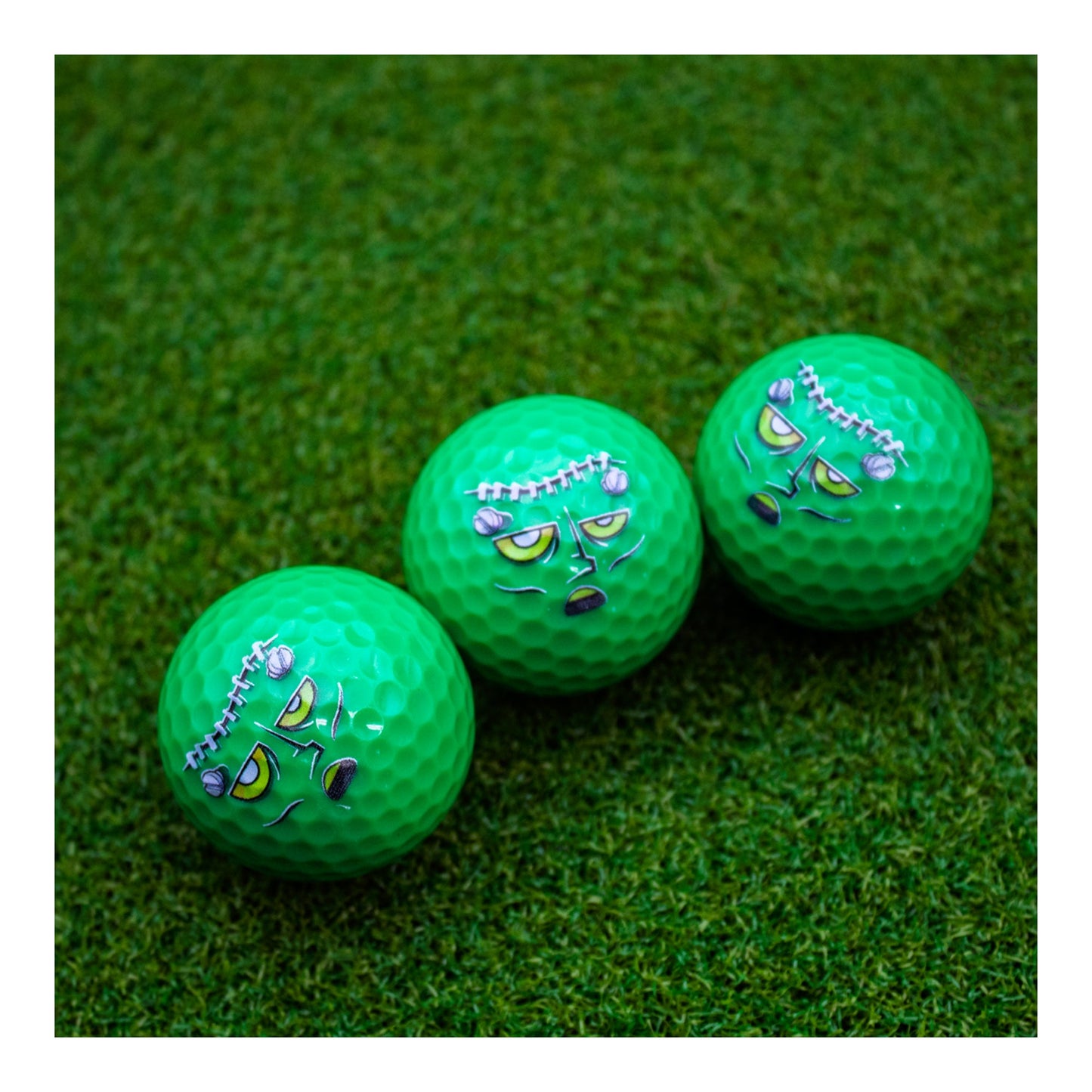 New Novelty Halloween Frankenstein Golf Balls