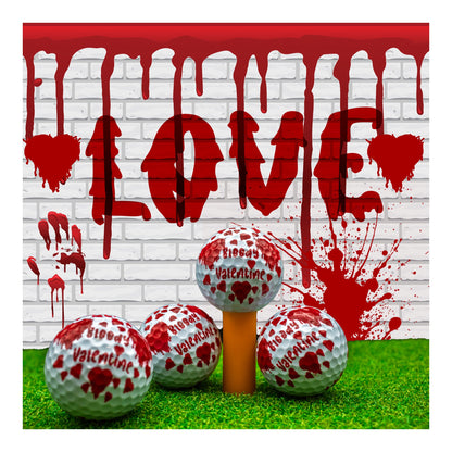 New Novelty Bloody Valentine Golf Balls