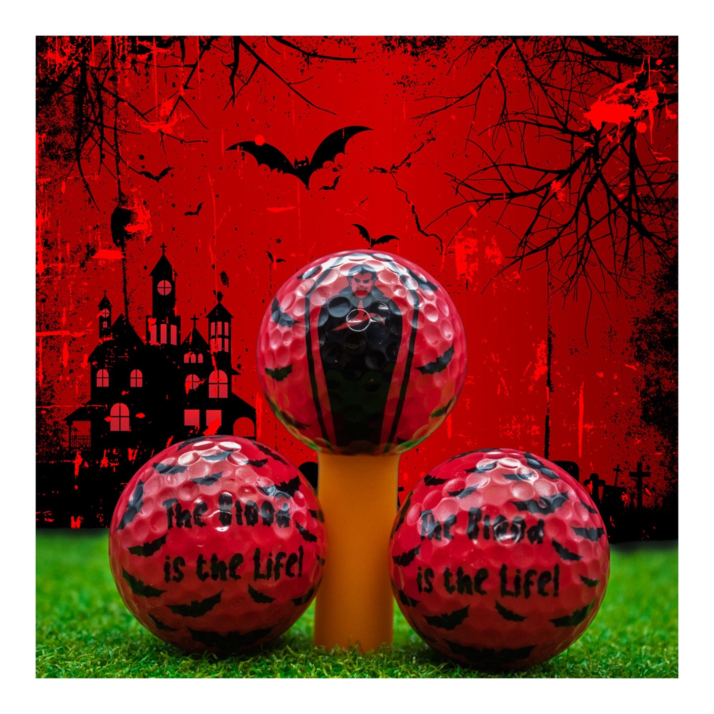 New Novelty Dracula Golf Balls