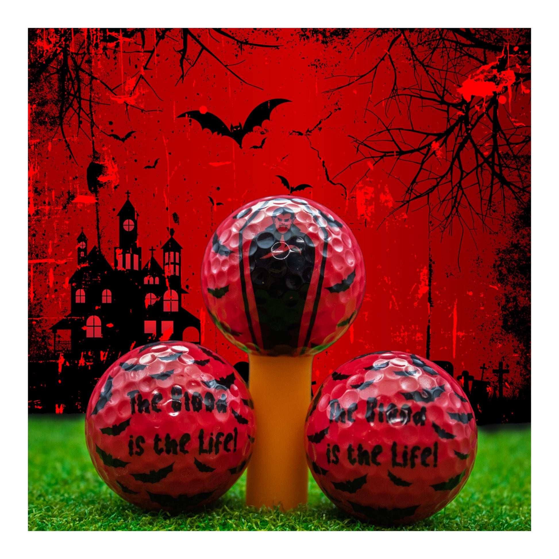 New Novelty Dracula Golf Balls
