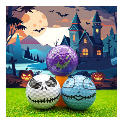 New Novelty Christmas Nightmare Mix Pack Golf Balls