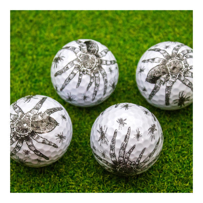 New Novelty Hairy Spider Golf Balls