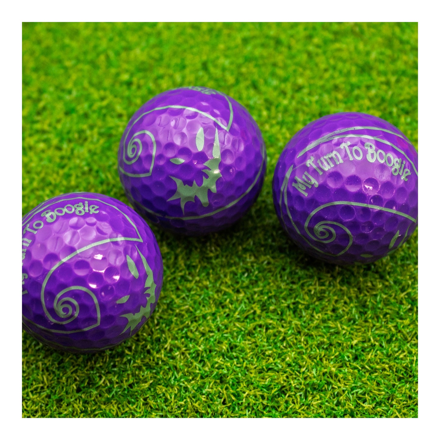 New Novelty Booogie Golf Balls