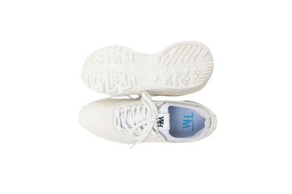 W&H Lynx - Deerskin Women's Golf Shoes in White