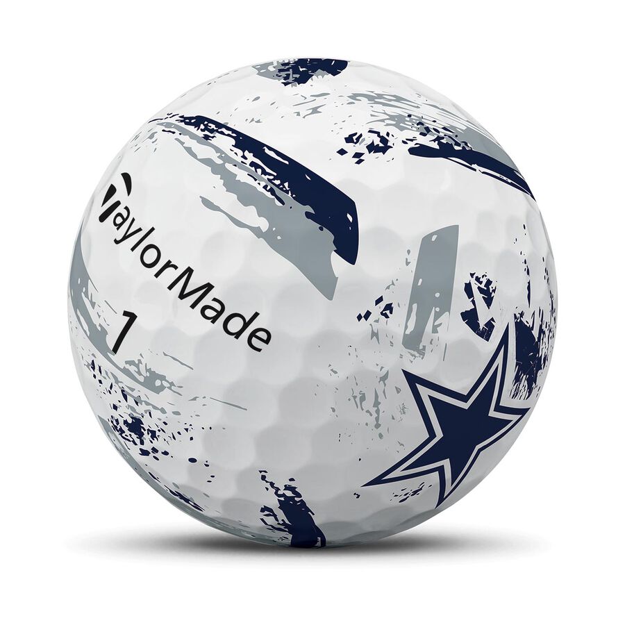 TaylorMade Speed Soft Ink NFL Cowboys Golf Balls - The Golf Guys Online