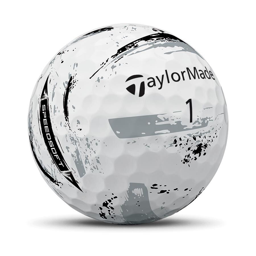 TaylorMade Speed Soft Ink NFL Las Vegas Raiders Golf Balls