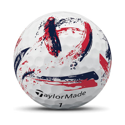 TaylorMade Speed Soft Ink NFL Patriots Golf Balls - The Golf Guys Online