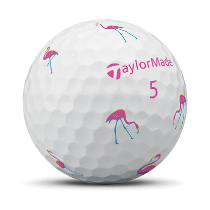 Limited TaylorMade TP5 pix Flamingo Golf Balls
