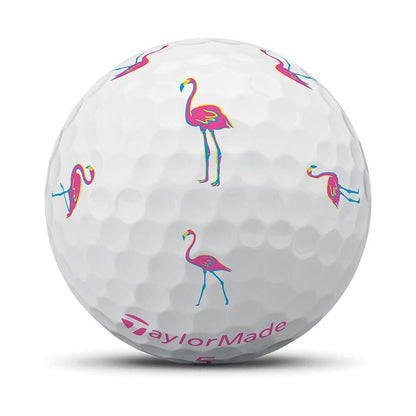 Limited TaylorMade TP5 pix Flamingo Golf Balls