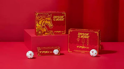 Limited TaylorMade TP5x pix Lunar New Year Golf Balls