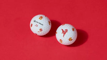 Limited TaylorMade TP5x pix Lunar New Year Golf Balls
