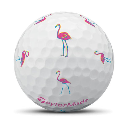 Limited TaylorMade TP5x pix Flamingo Golf Balls