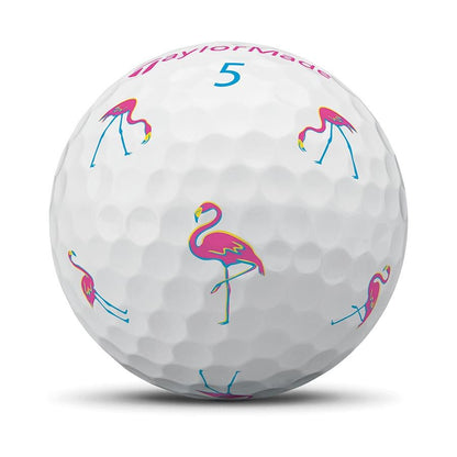 Limited TaylorMade TP5x pix Flamingo Golf Balls