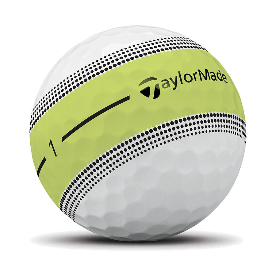 TaylorMade 2026 Tour Response Stripe Yellow Golf Balls