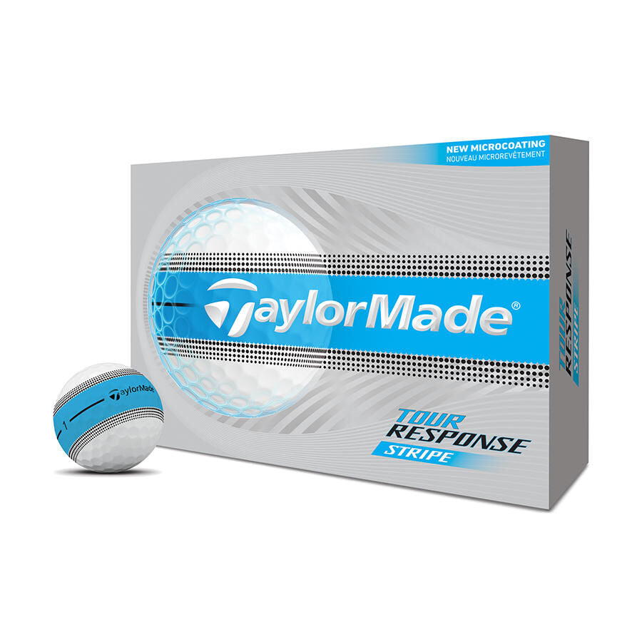 TaylorMade 2026 Tour Response Blue Stripe Golf Balls official featured image 1