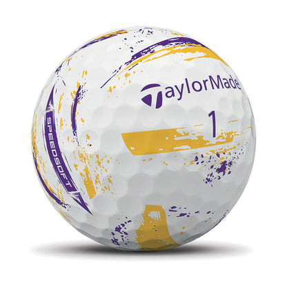 TaylorMade Speed Soft Ink NFL Minnesota Vikings Golf Balls