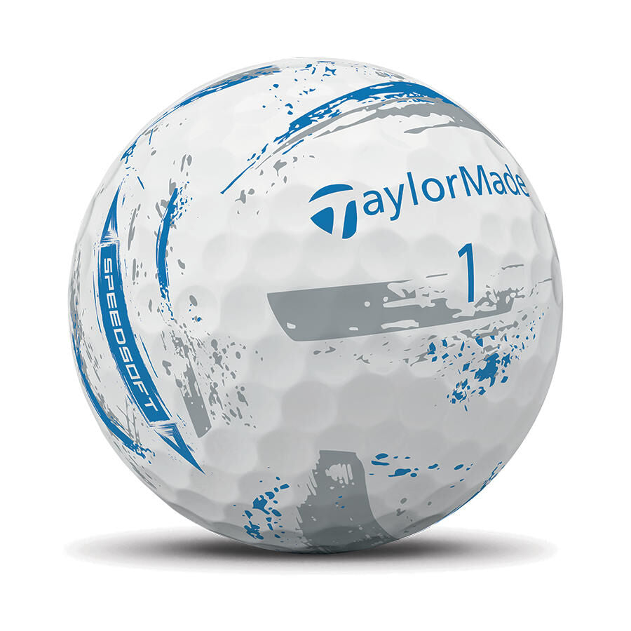 TaylorMade Speed Soft Ink NFL Detroit Lions Golf Balls