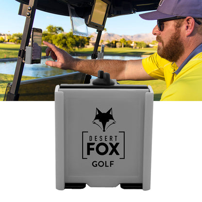Desert Fox Black Phone Caddy - The Golf Guys Online