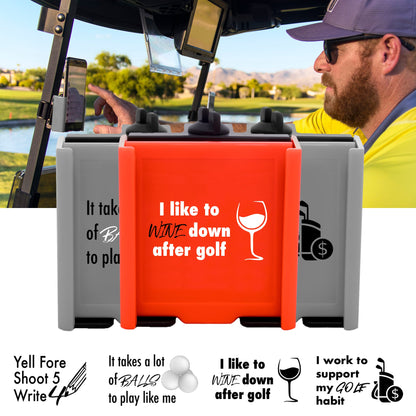 Phone Caddy - Funny Quotes - The Golf Guys Online
