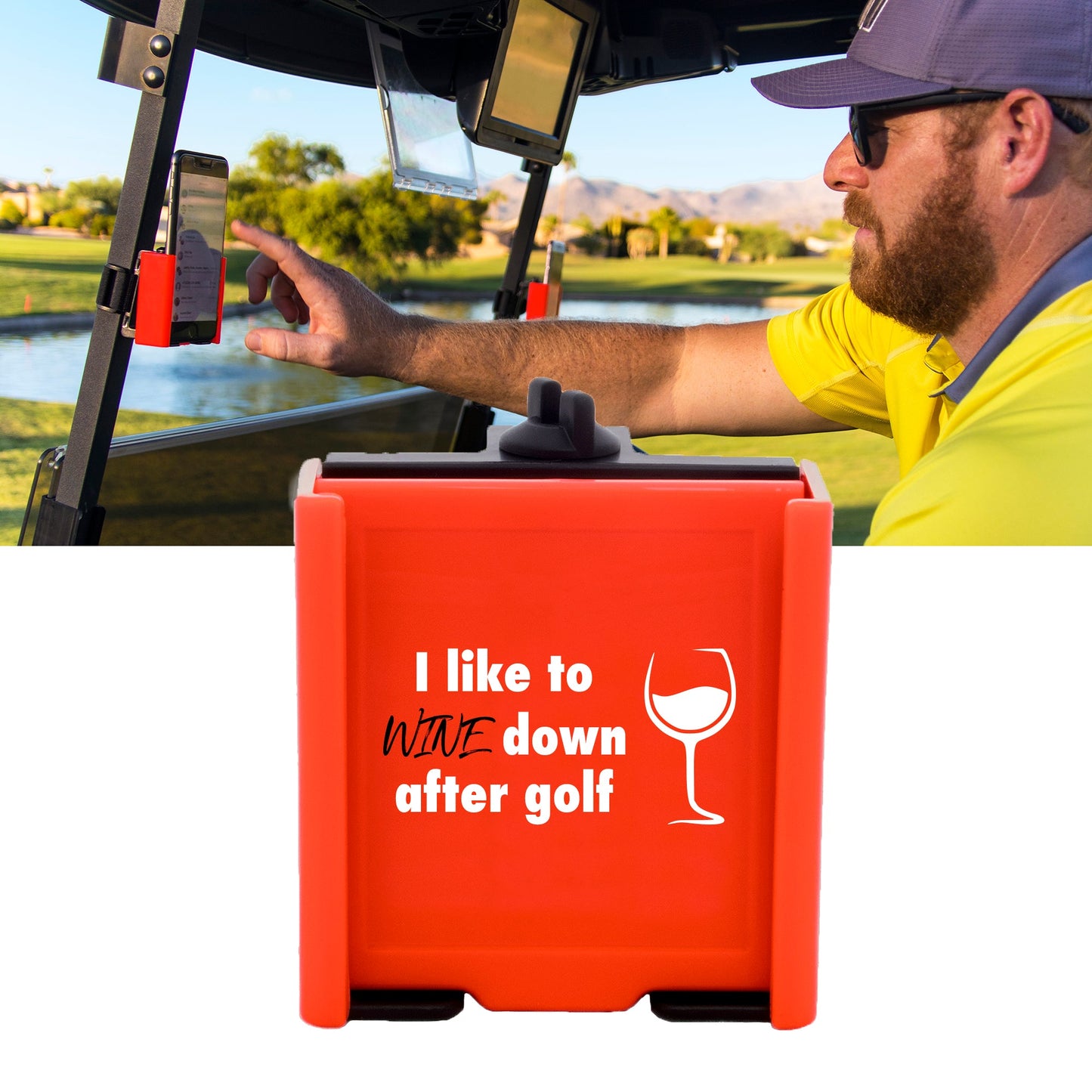 Phone Caddy - Funny Quotes - The Golf Guys Online