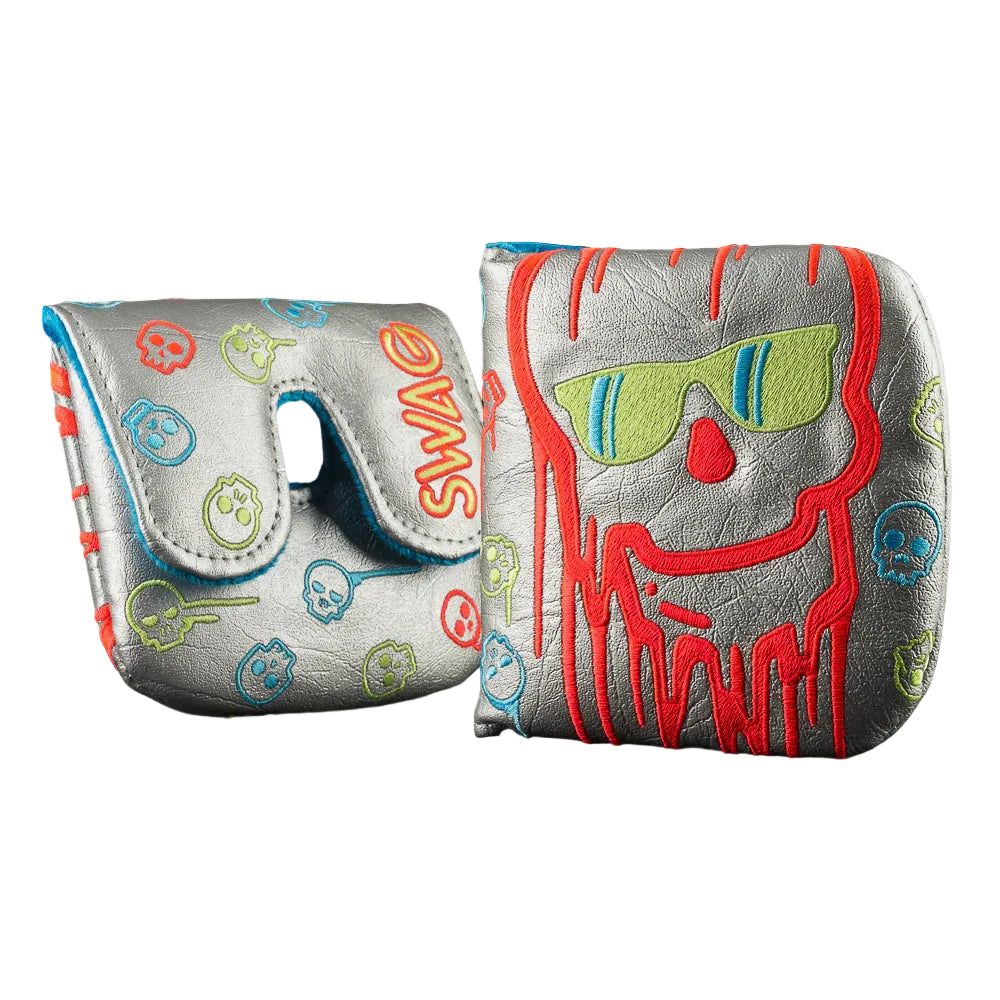 Swag Golf Melting Skull Core Center Shaft XL Mallet Putter Headcover