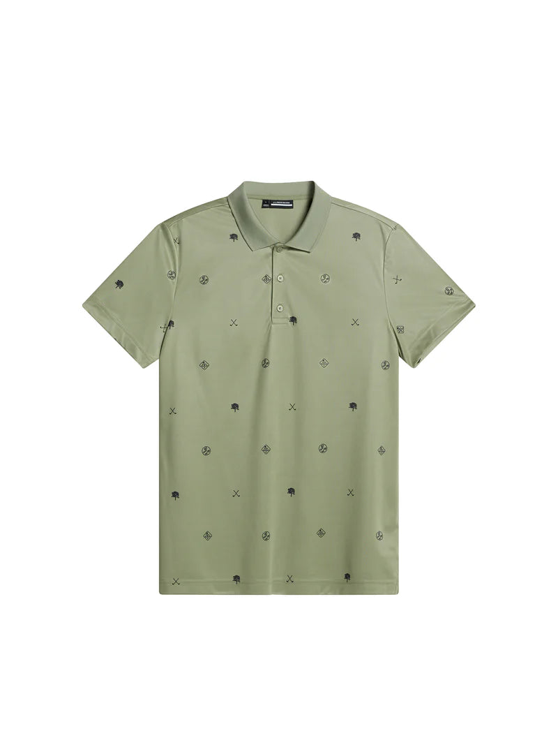 J. Lindeberg Club House Motif Polo - The Golf Guys Online