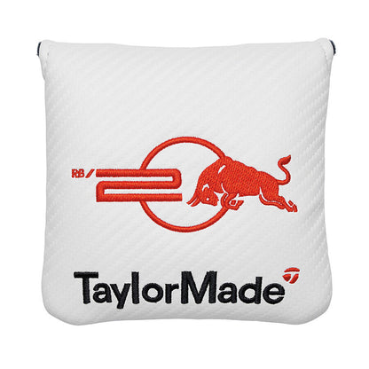 TaylorMade x Oracle Red Bull White Mallet Putter Headcover - The Golf Guys Online