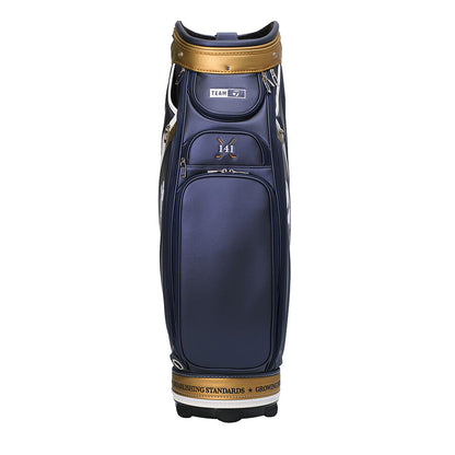 Taylor Made - Professional Championship Staff Bag Navy/Gold - The Golf Guys Online
