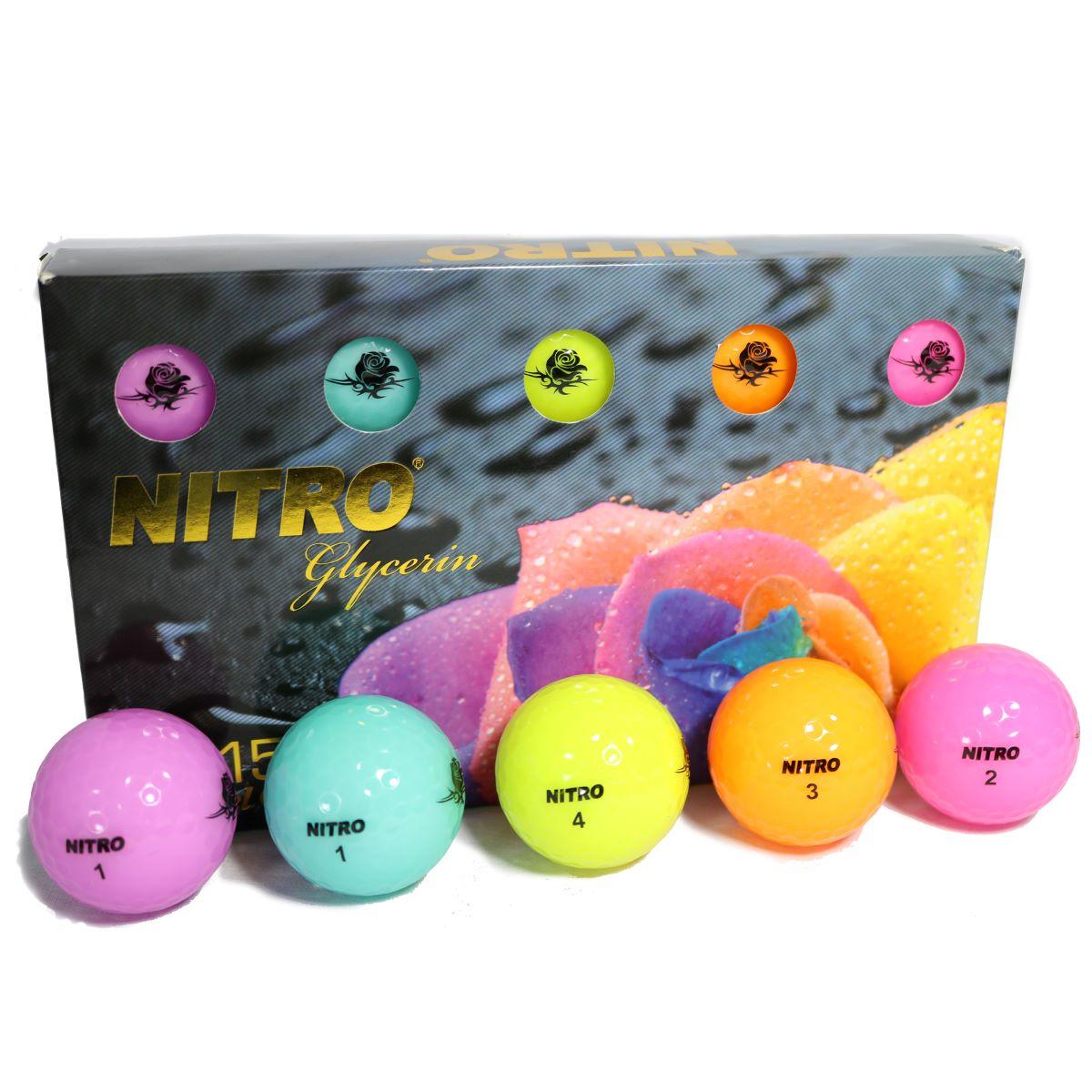 New Nitro Glycerin Golf Balls