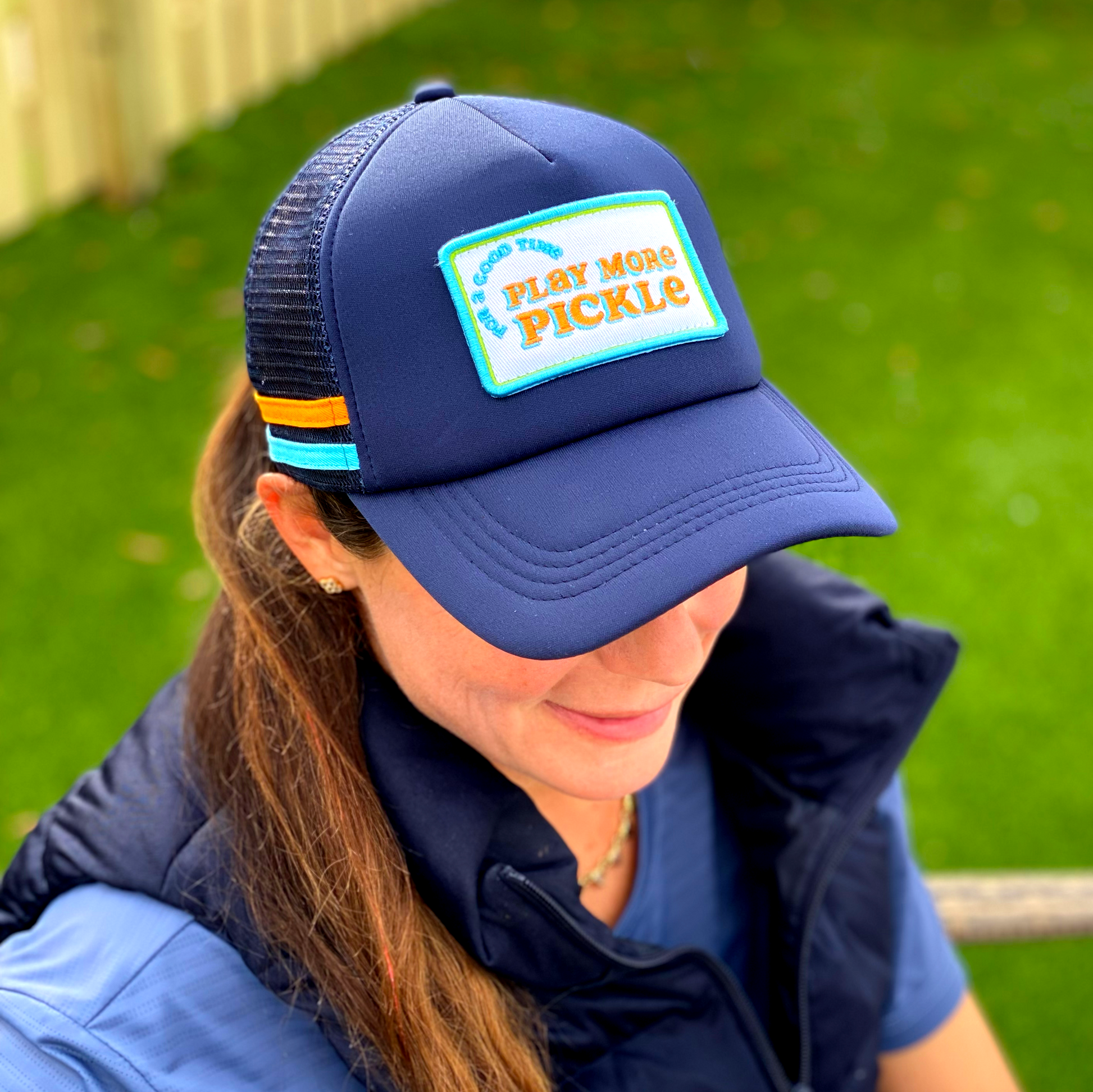 Play More Pickle Navy Hat - The Golf Guys Online