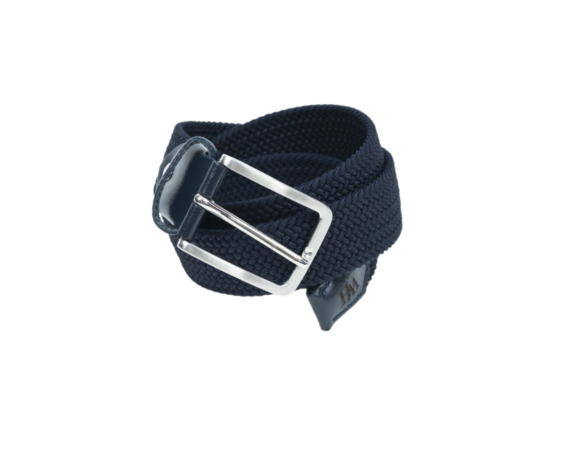 W&H Braided Micro Stripe Stretch Golf Belts for Men & Women