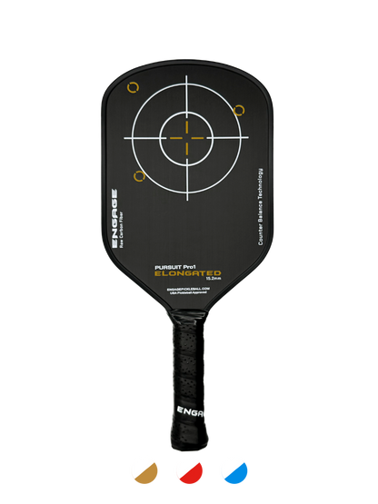 NEW GRAPHIC. Pursuit Pro1 Elongated 15.2 Power Series | Raw Carbon Fiber