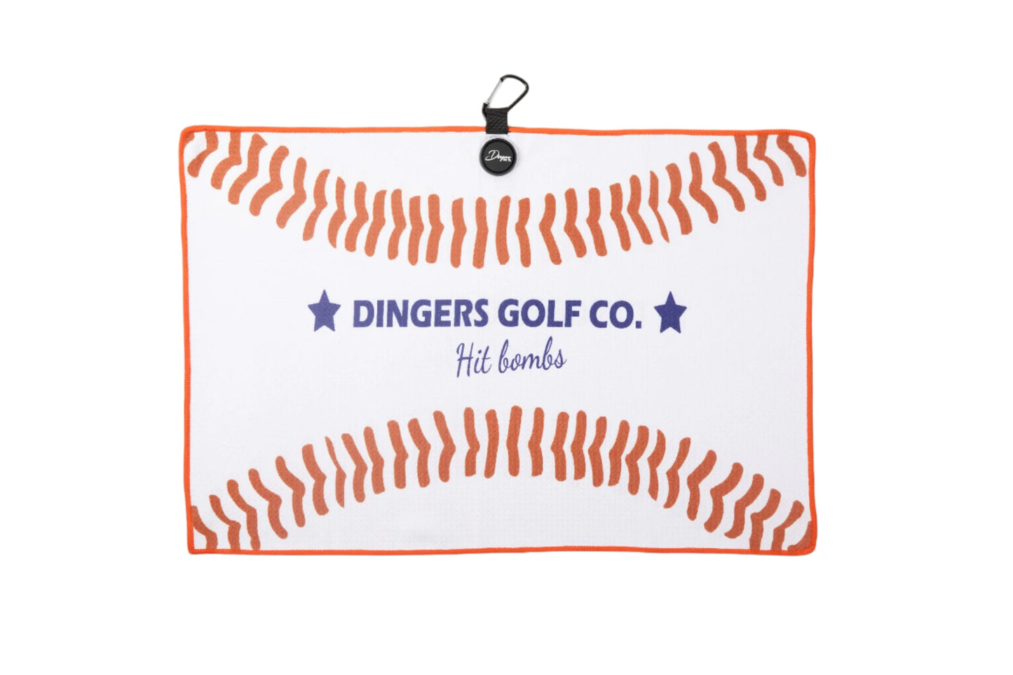 Dingers Stitches Towel - The Golf Guys Online