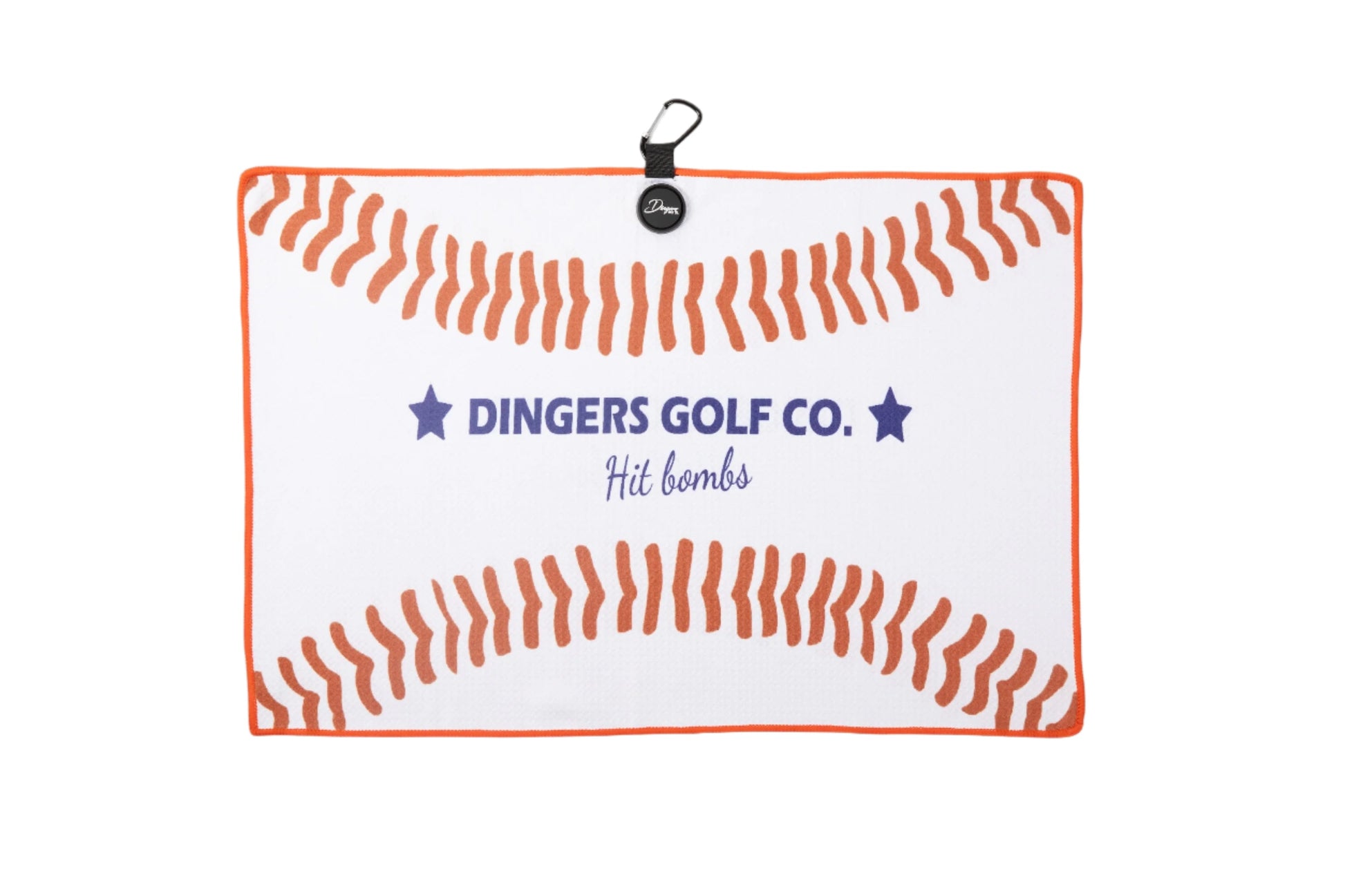 Dingers Stitches Towel - The Golf Guys Online