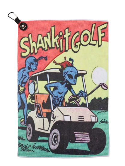 Retro Comic Alien - The Golf Guys Online