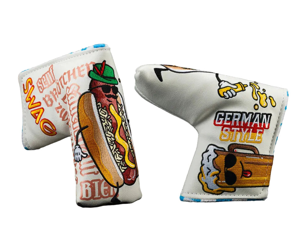 Limited Swag Golf - German Style Dog Blade Putter Headcover *opened, no bag*