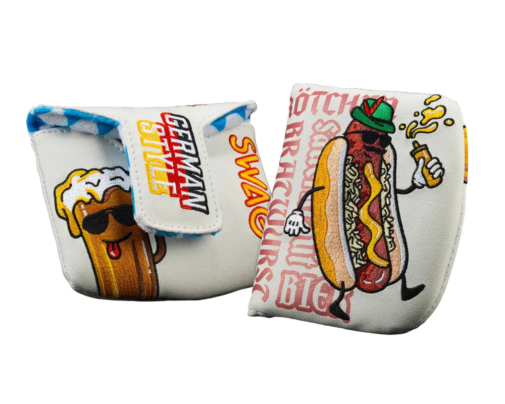 Limited Swag Golf - German Style Hot Dog Mallet Putter Headcover *opened, no bag*