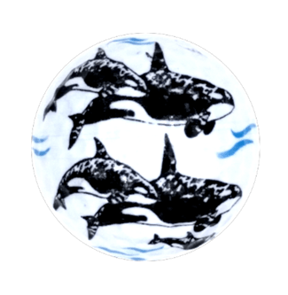 New Novelty Orca Whales Golf Balls