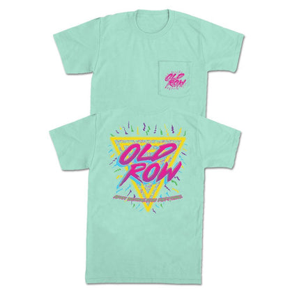 Retro Triangle 2.0 Pocket Tee Old Row
