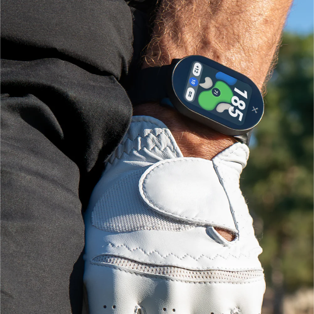 Blue Tees Golf - Playmaker+ Touchscreen GPS Golf Watch - The Golf Guys Online